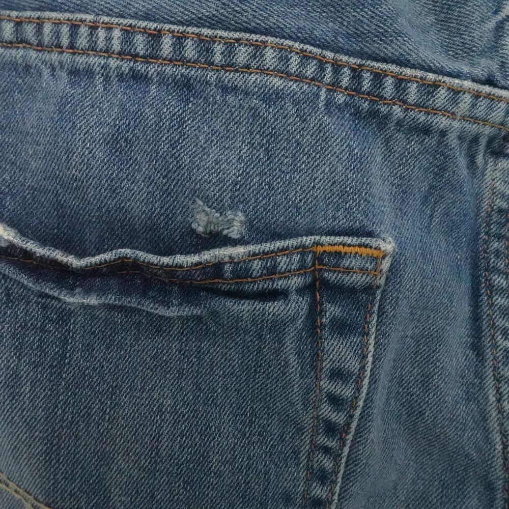 Hollister Jeans Mens 30x30 Straight Leg Classic Fit Distressed Denim Pants - Picture 12 of 14